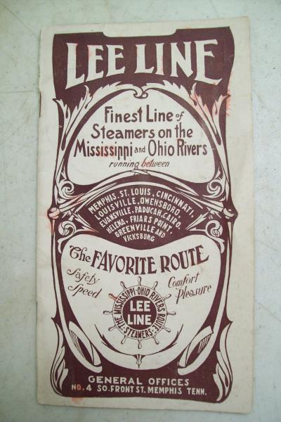LEE LINE BROCHURE early 1909 front edited